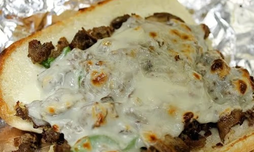 Half Philly Cheesesteak