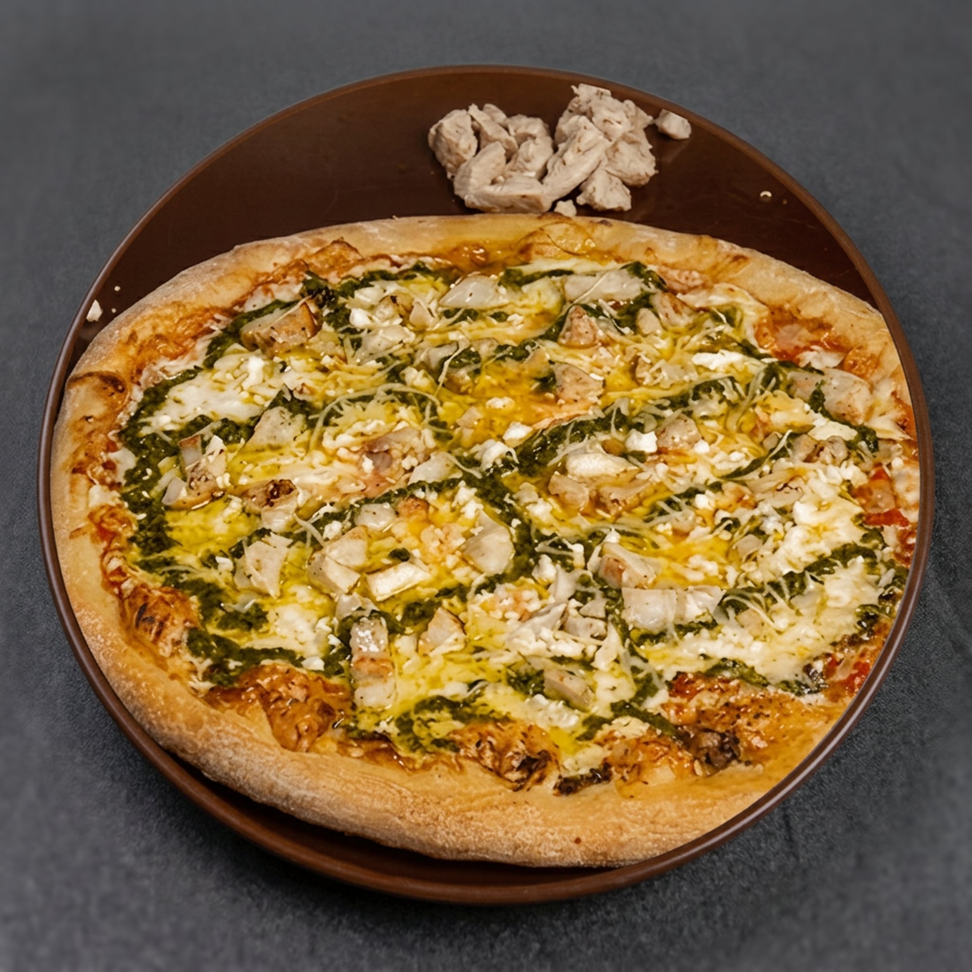 Pesto Chicken Pizza