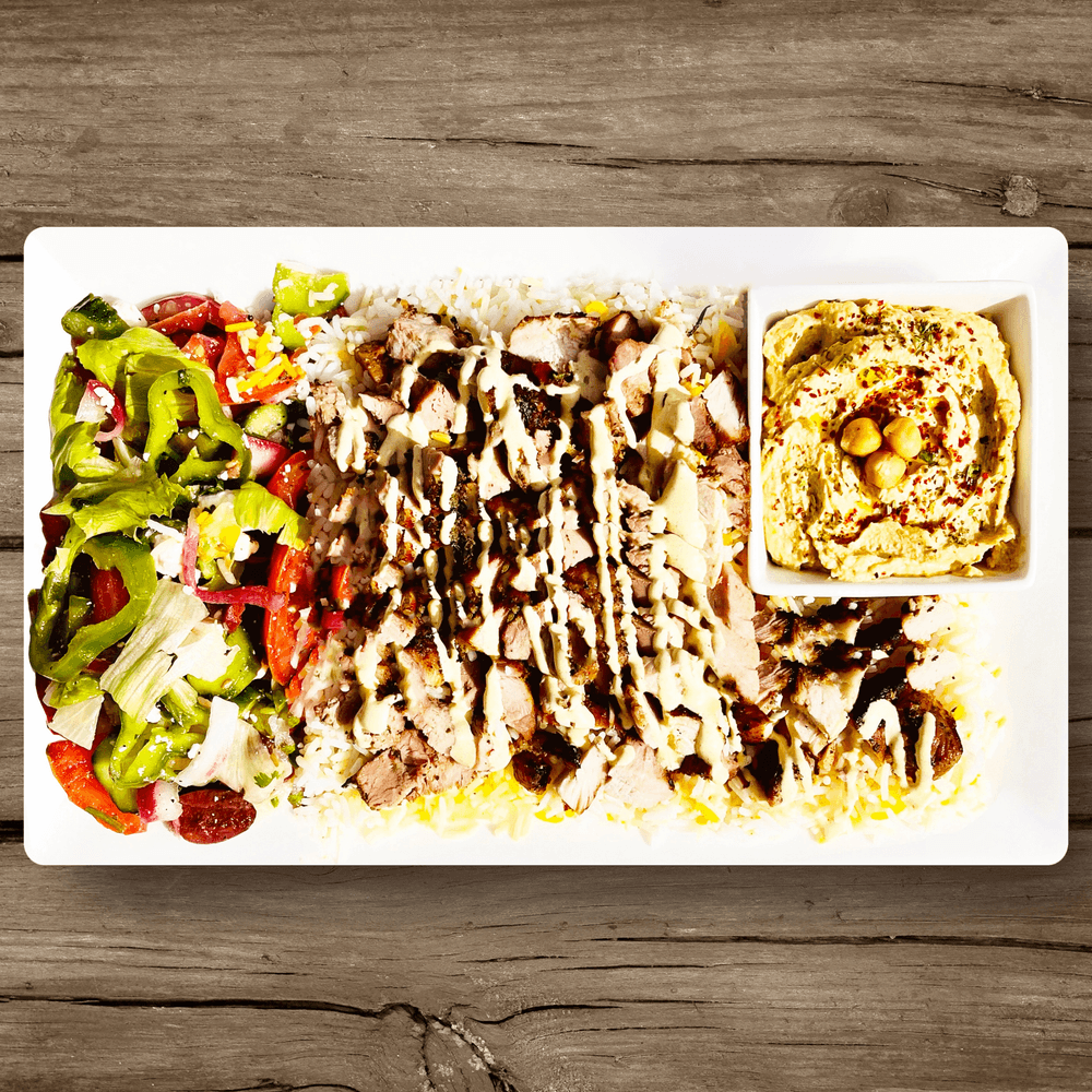 Pork Shawarma Platter