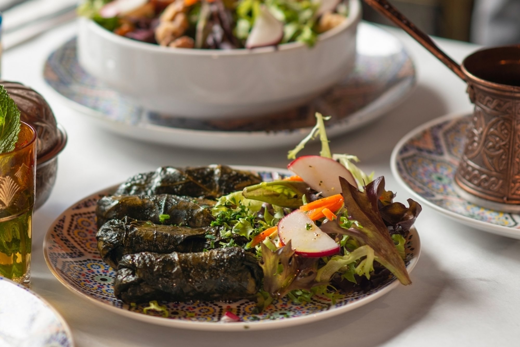 LG stuffed grape leaves 8