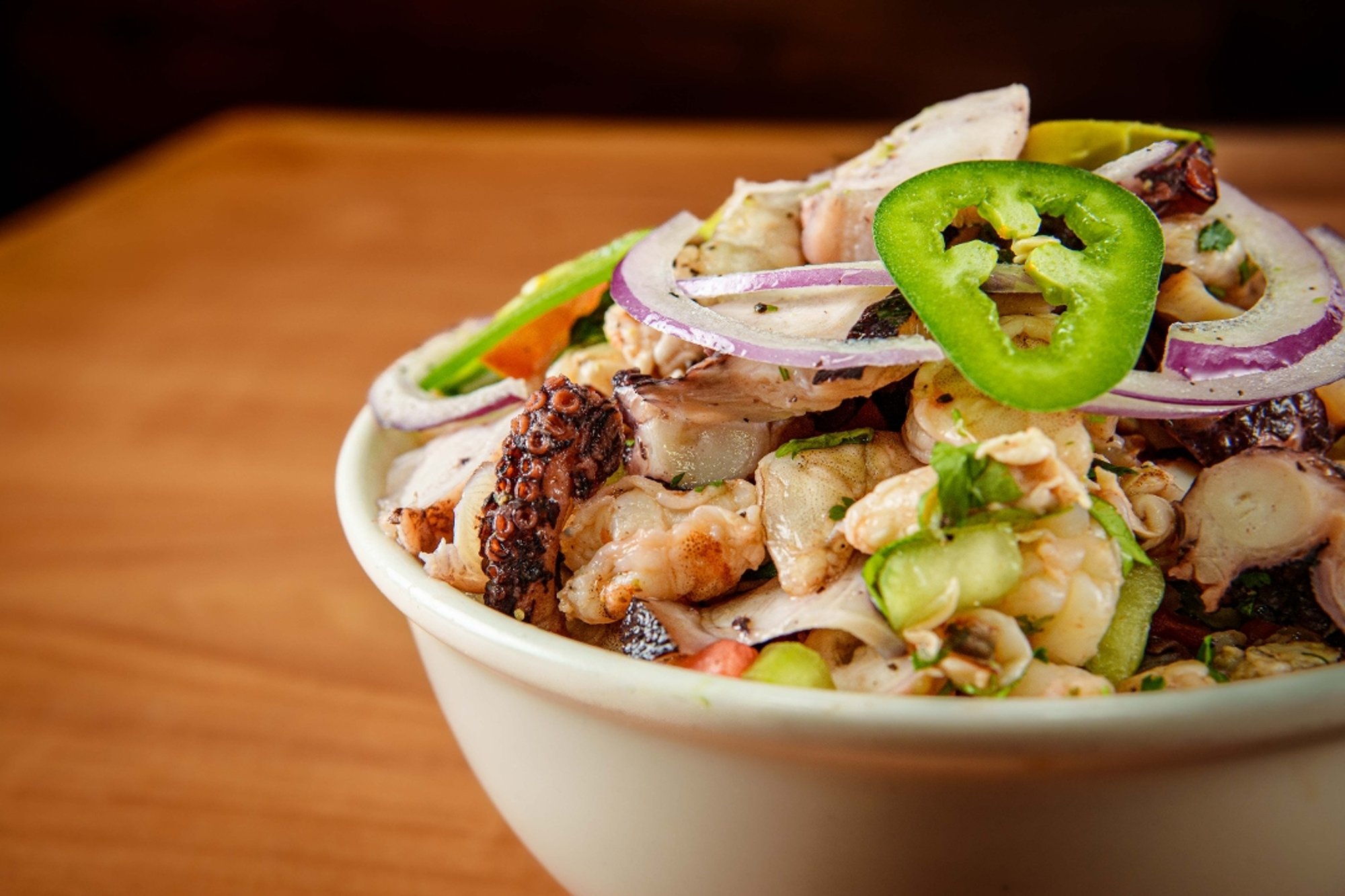 Tostada Pulpo