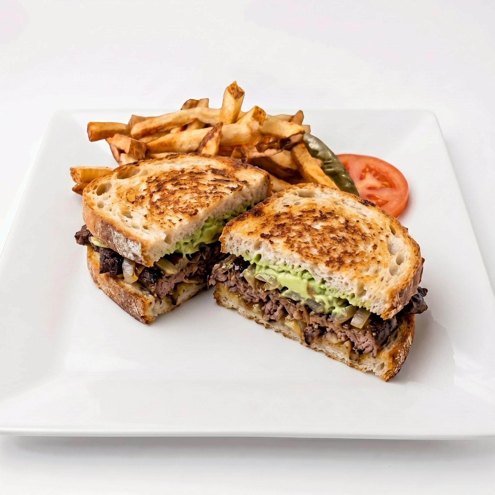 Hot Mexican Roast Beef Crestwich