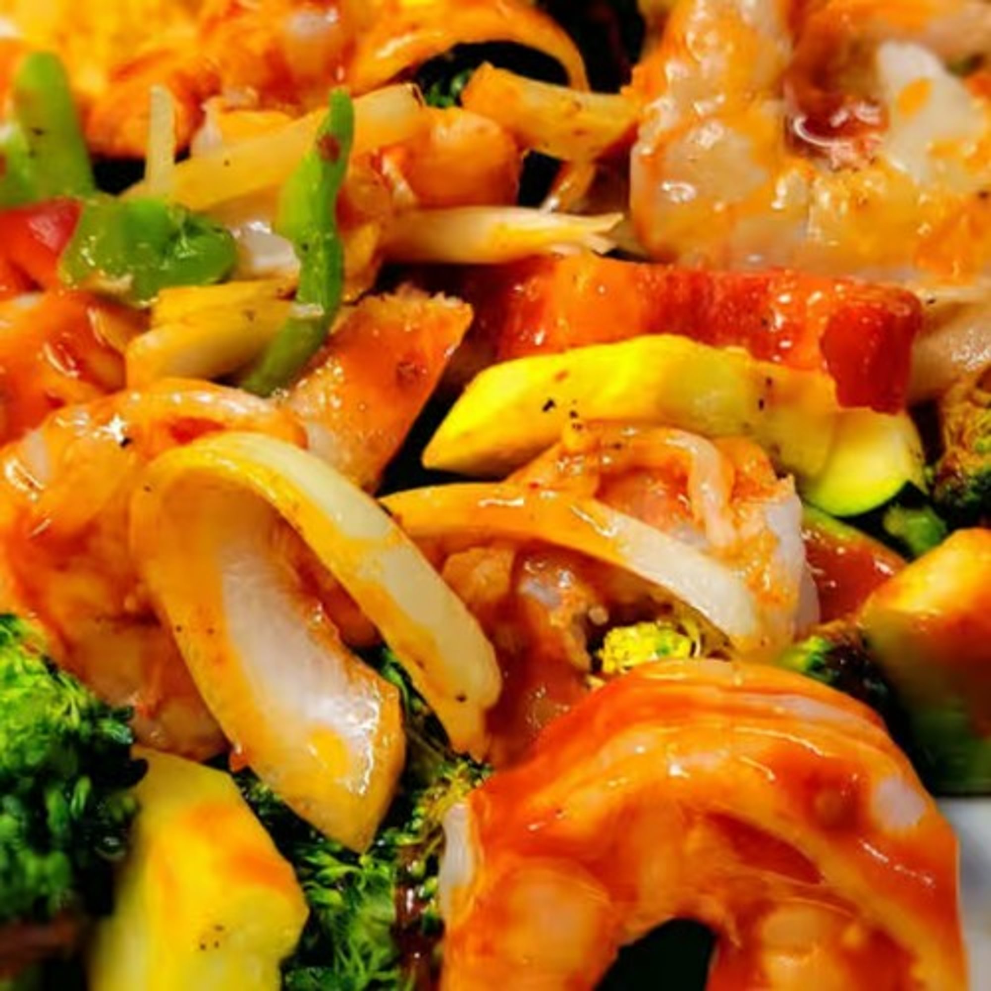 76. Shrimp Diabla Special