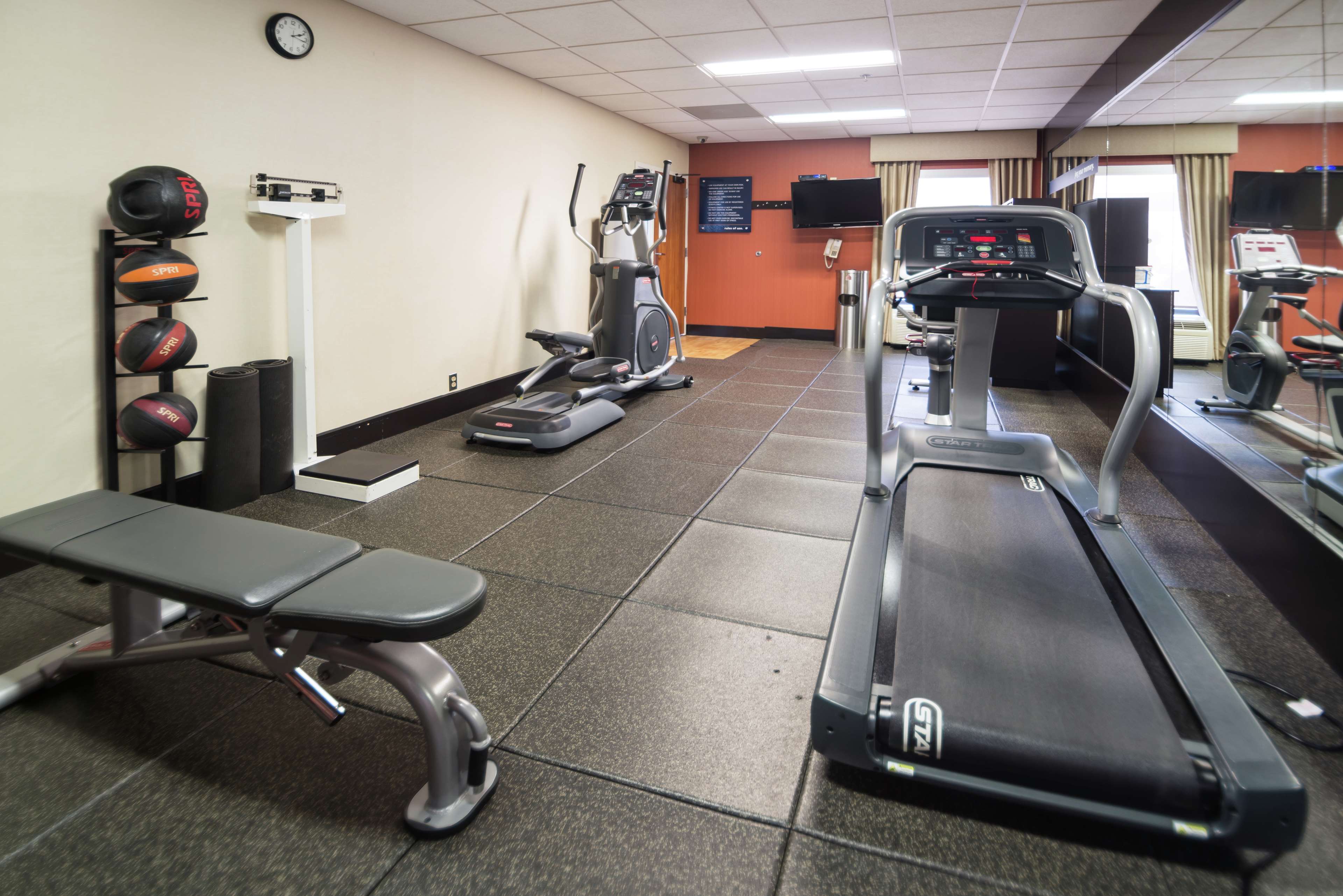 Health club  fitness center  gym