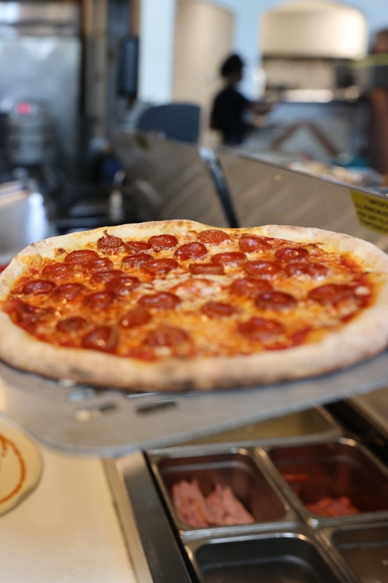 Cup & Char Pepperoni Pizza