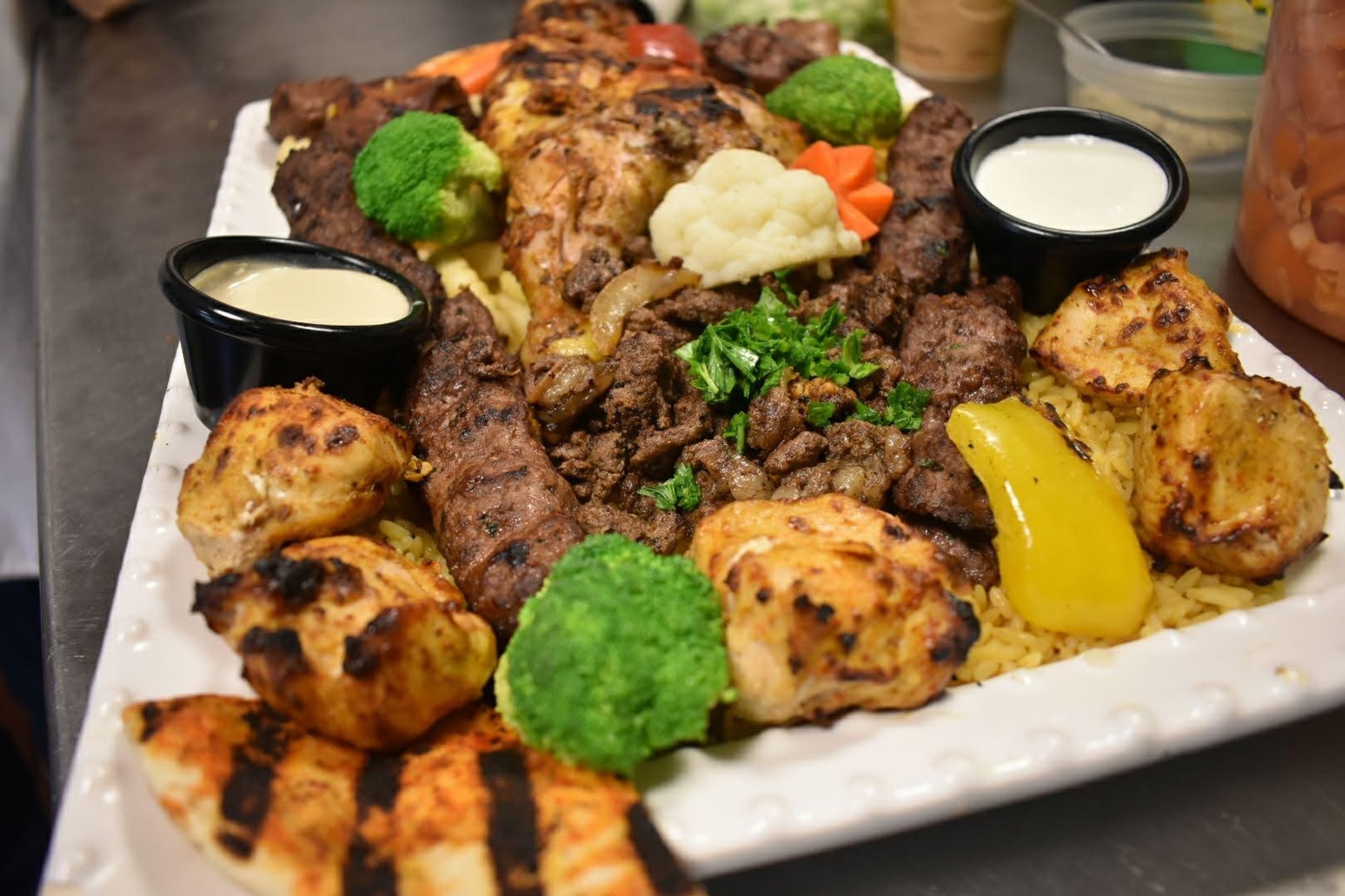 Tarboosh Mix Grill (Serves 3)