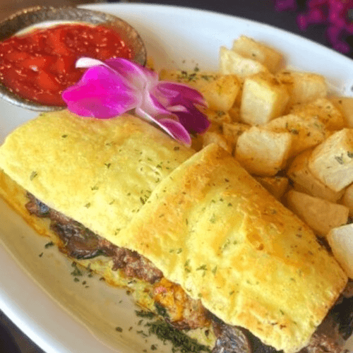 Vegan Oxtail Omelette