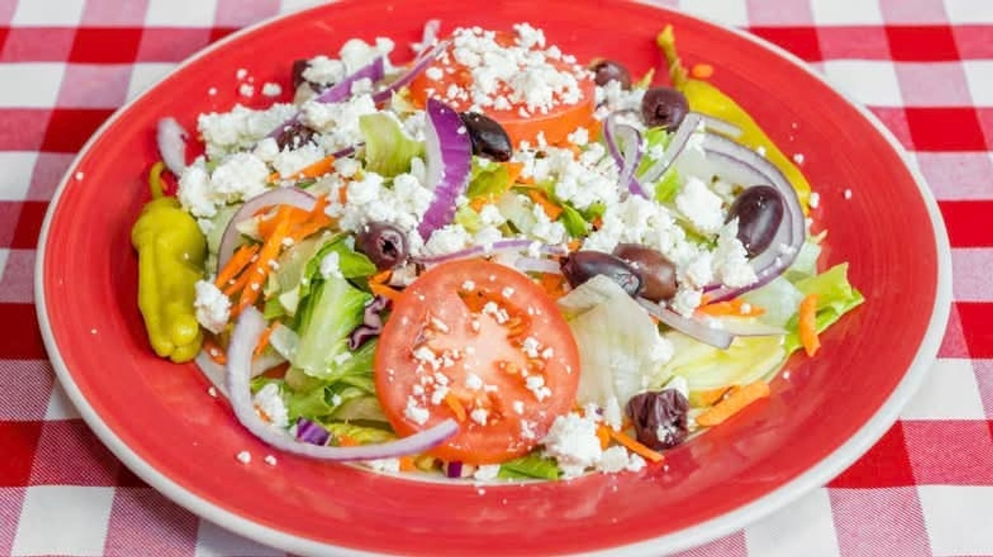 Chicken Greek Salad