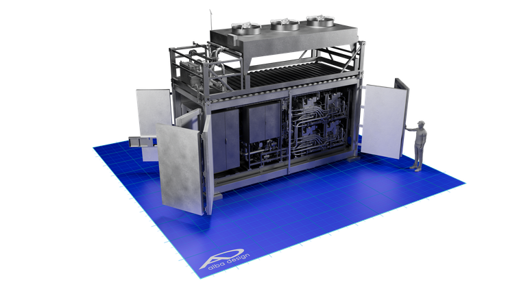 Technik Container / Container-Systeme für Anlagen