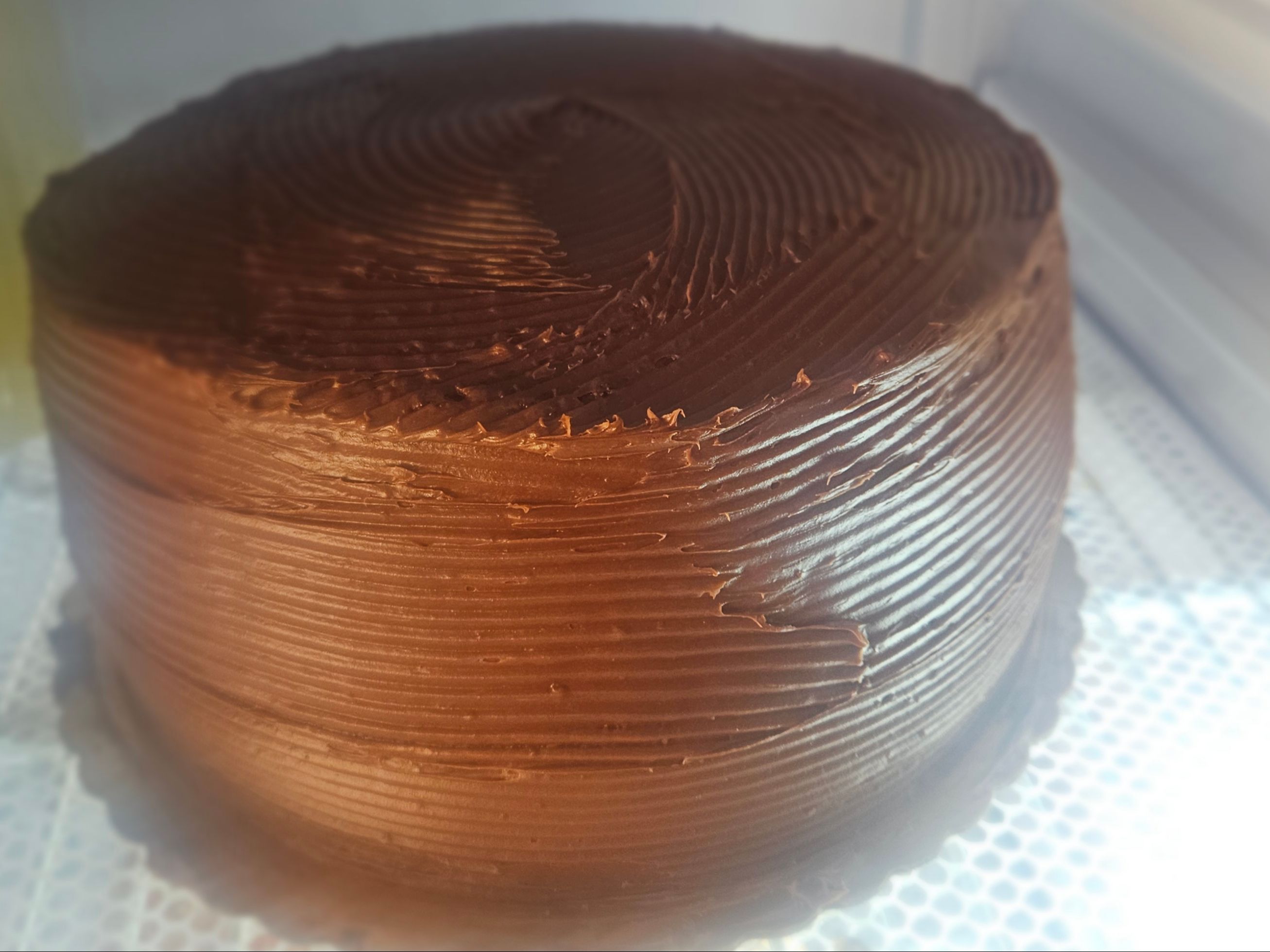Yellow Cake Chocolate Frosting