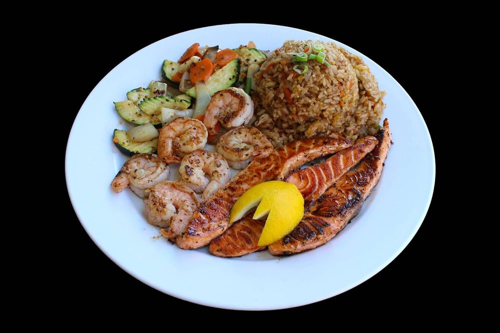 #13 Salmon & Shrimp