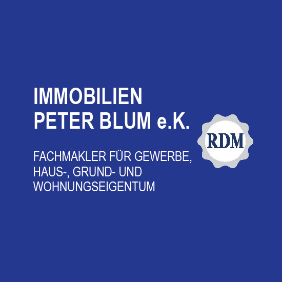 Logo von IMMOBILIEN PETER BLUM e.K.