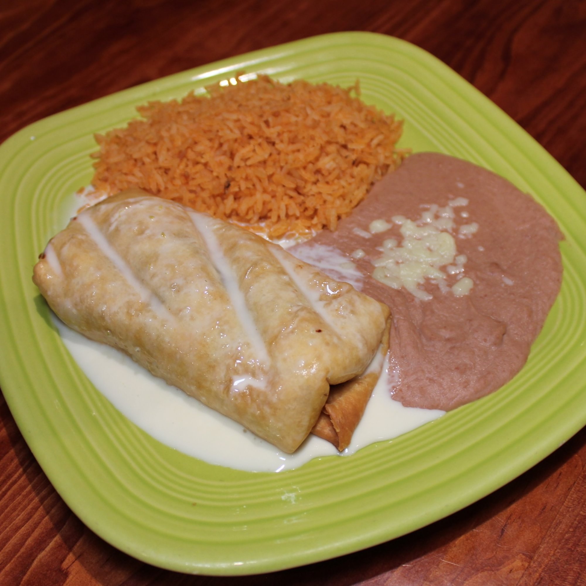 Fajita Chicken Chimichanga