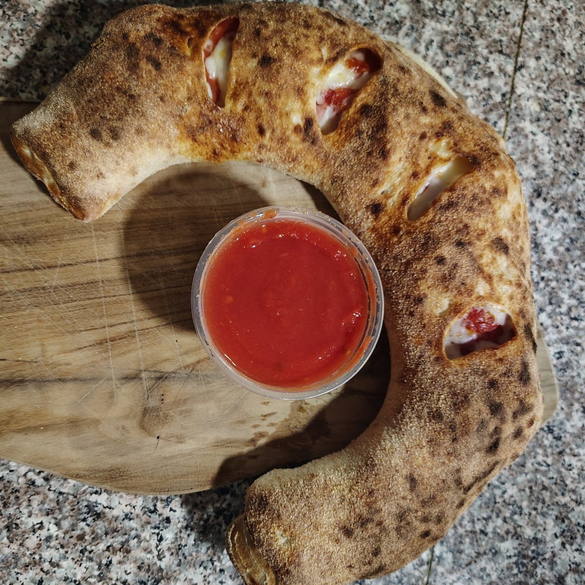 Traditional Stromboli