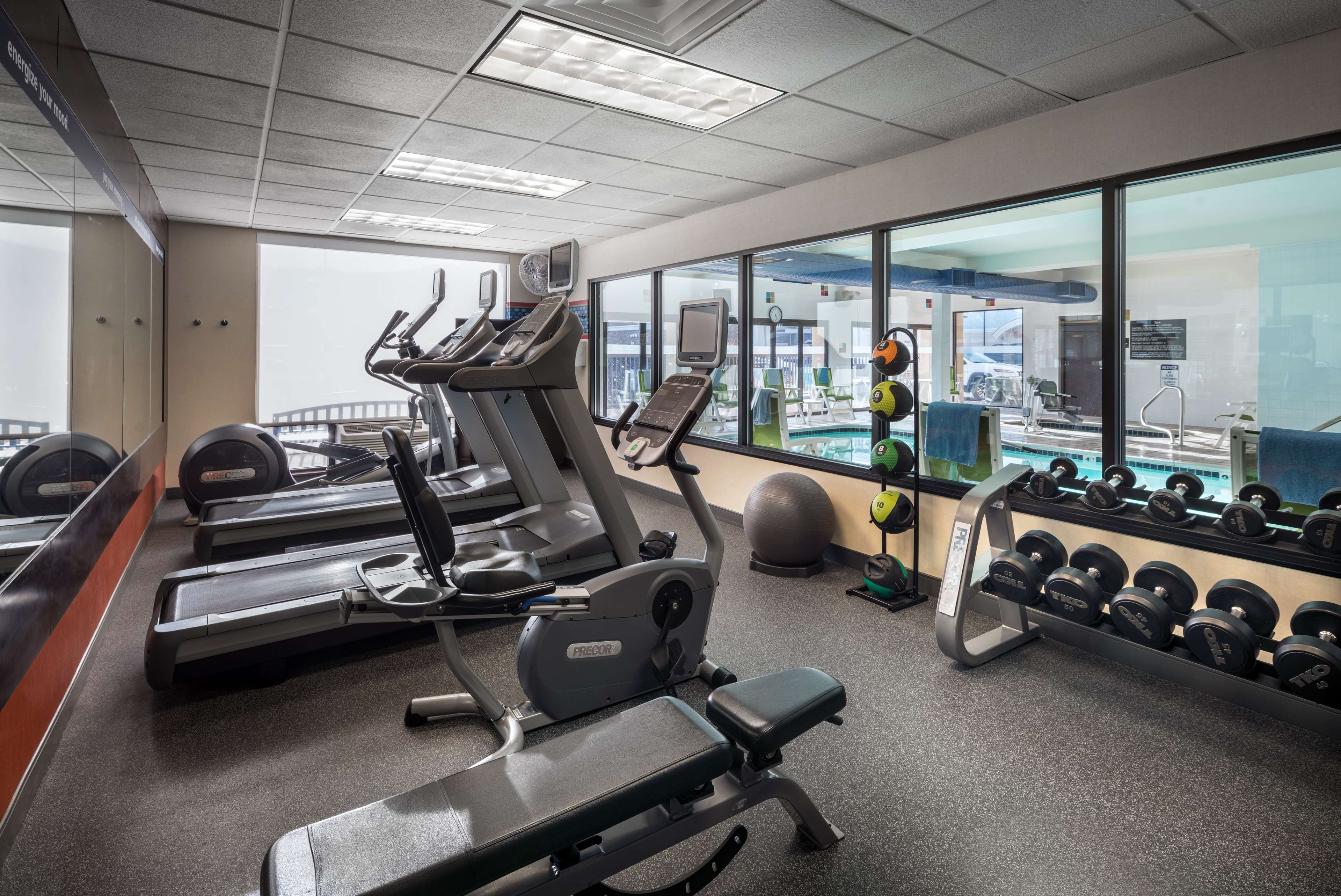 Health club  fitness center  gym