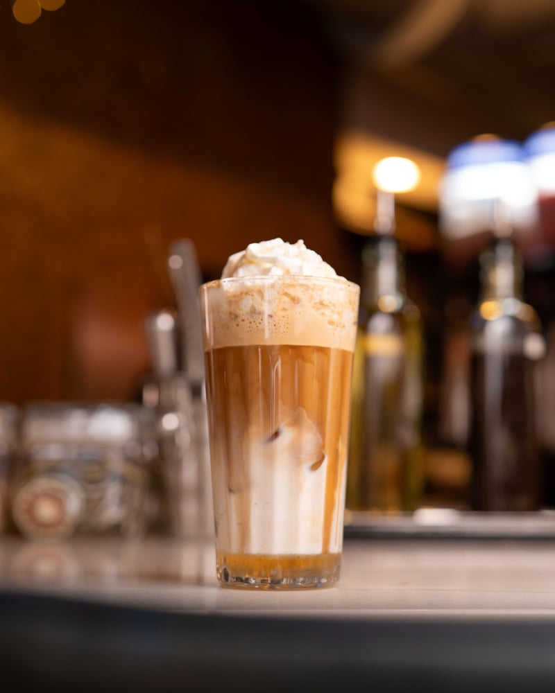 Banana Maple Iced Latte