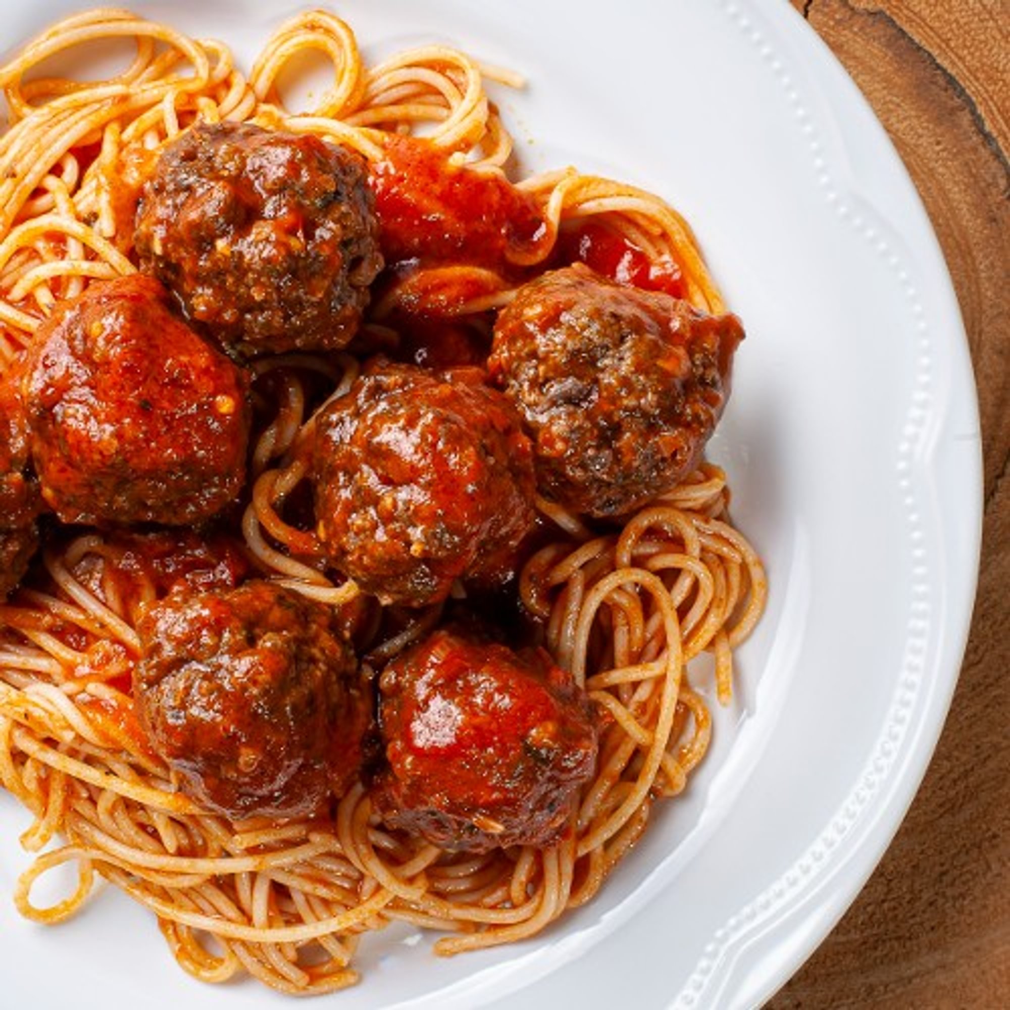 Pasta Meatball Lunch