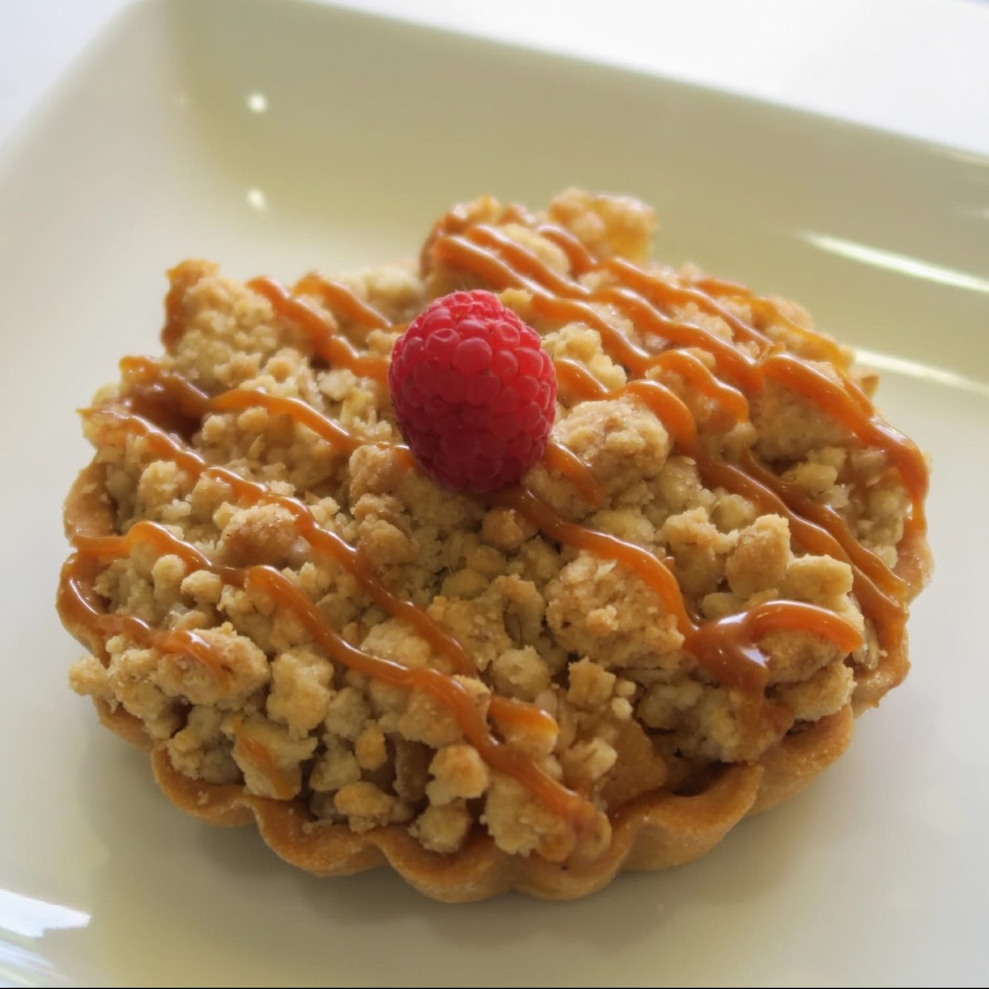 4" Apple Caramel Tart