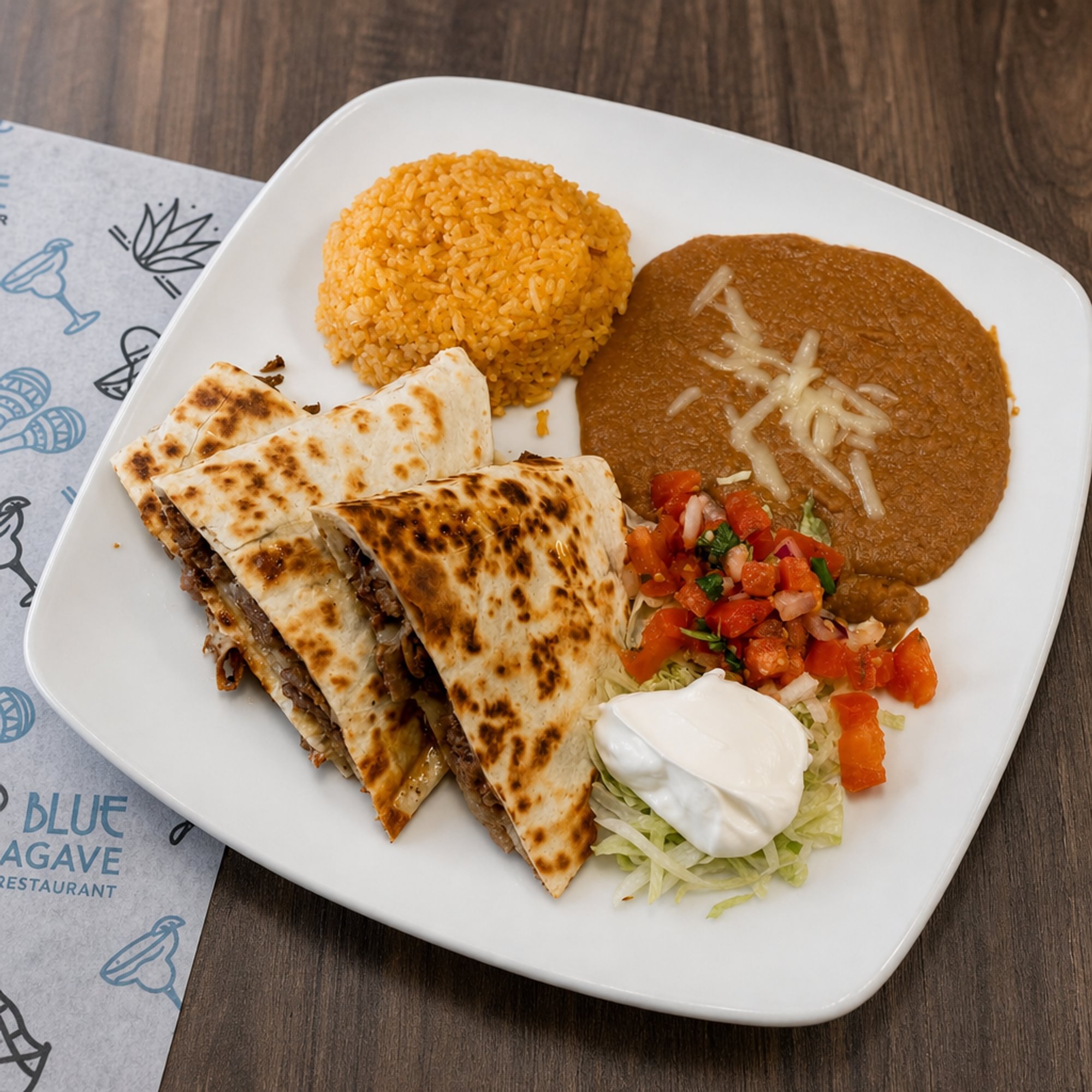 Quesadilla Lunch