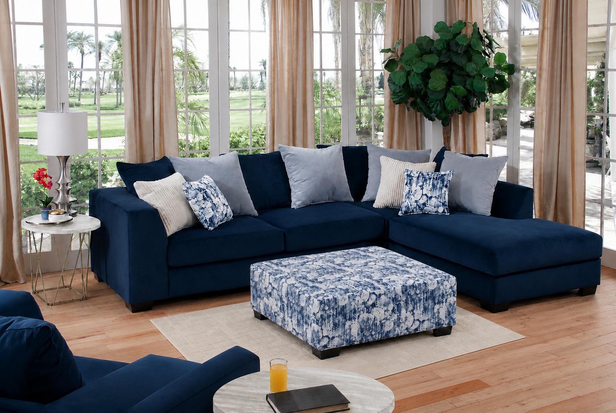 4 - Piece Celeste II Sectional w/ Chair & Ottoman