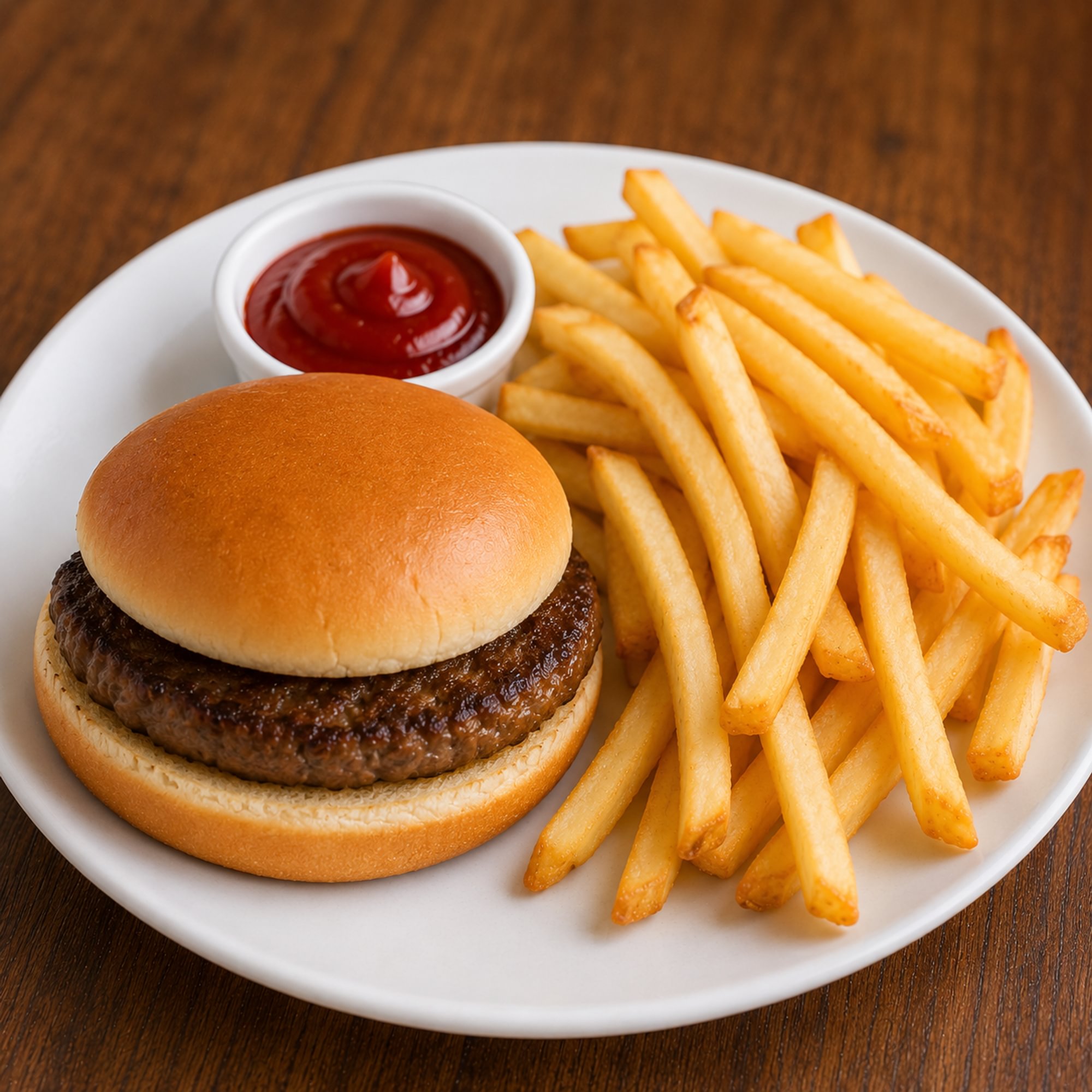 Kids Hamburger & Fries