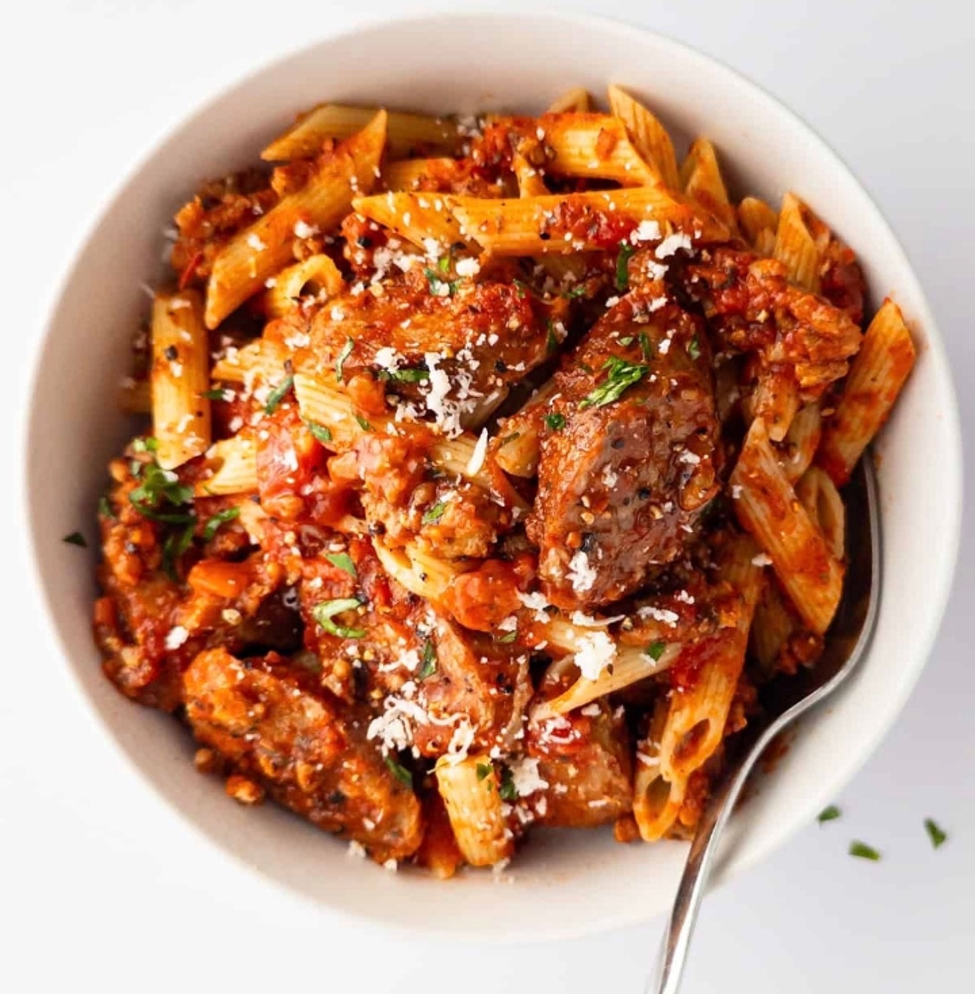 Gluten Free Penne Pasta W/ Marinara Sauce (No Meat)