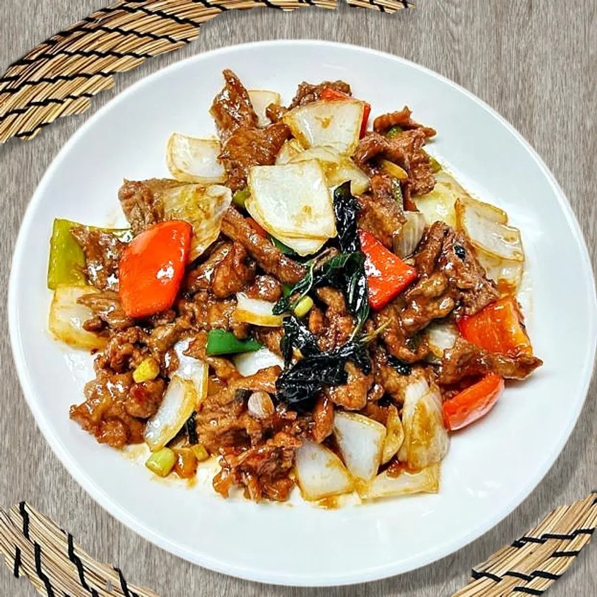 Basil Beef 九层塔牛