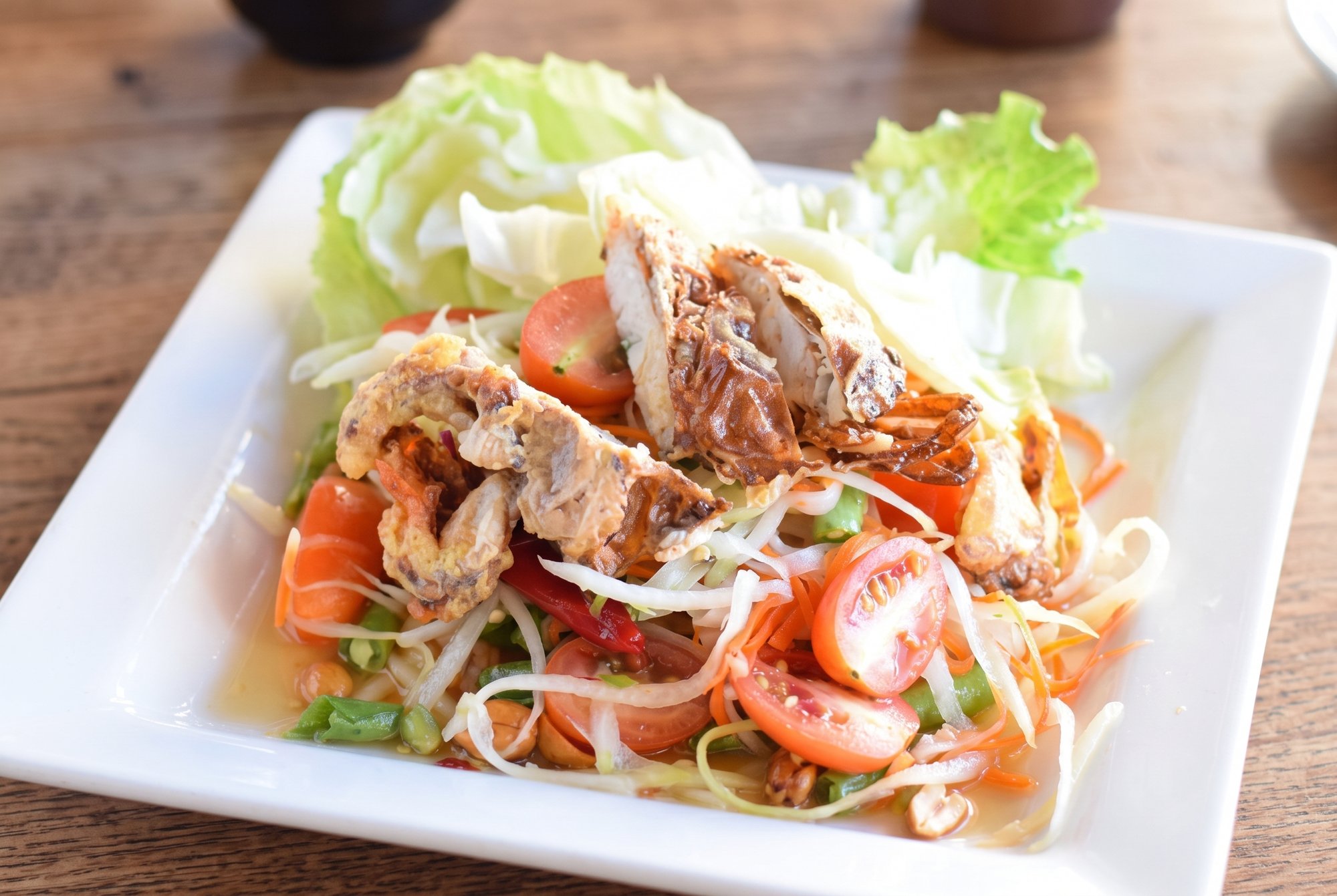 29. Soft-Shell Crab Papaya Salad