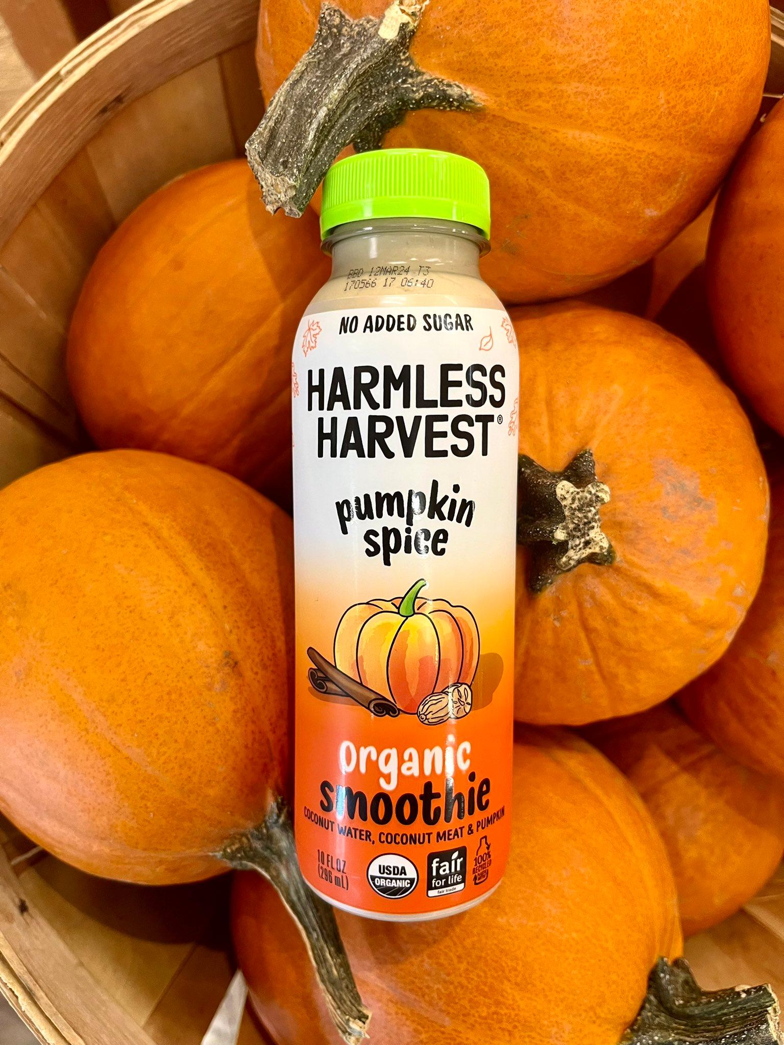 Harmless Harvest Pumpkin Spice Smoothie 10oz