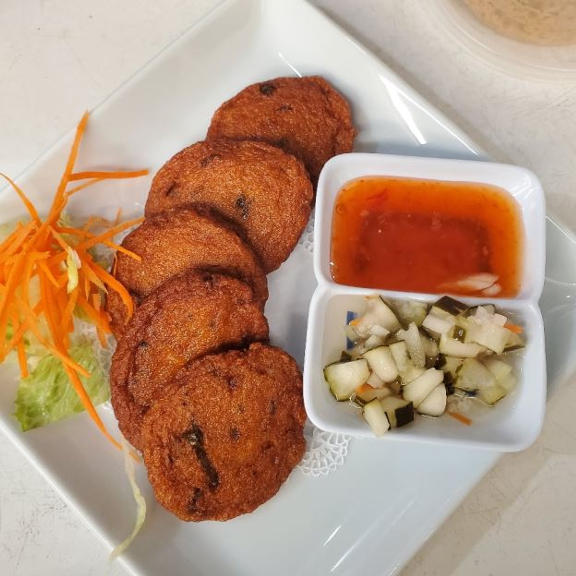 A7 Tod Mun (Prawn Cake)