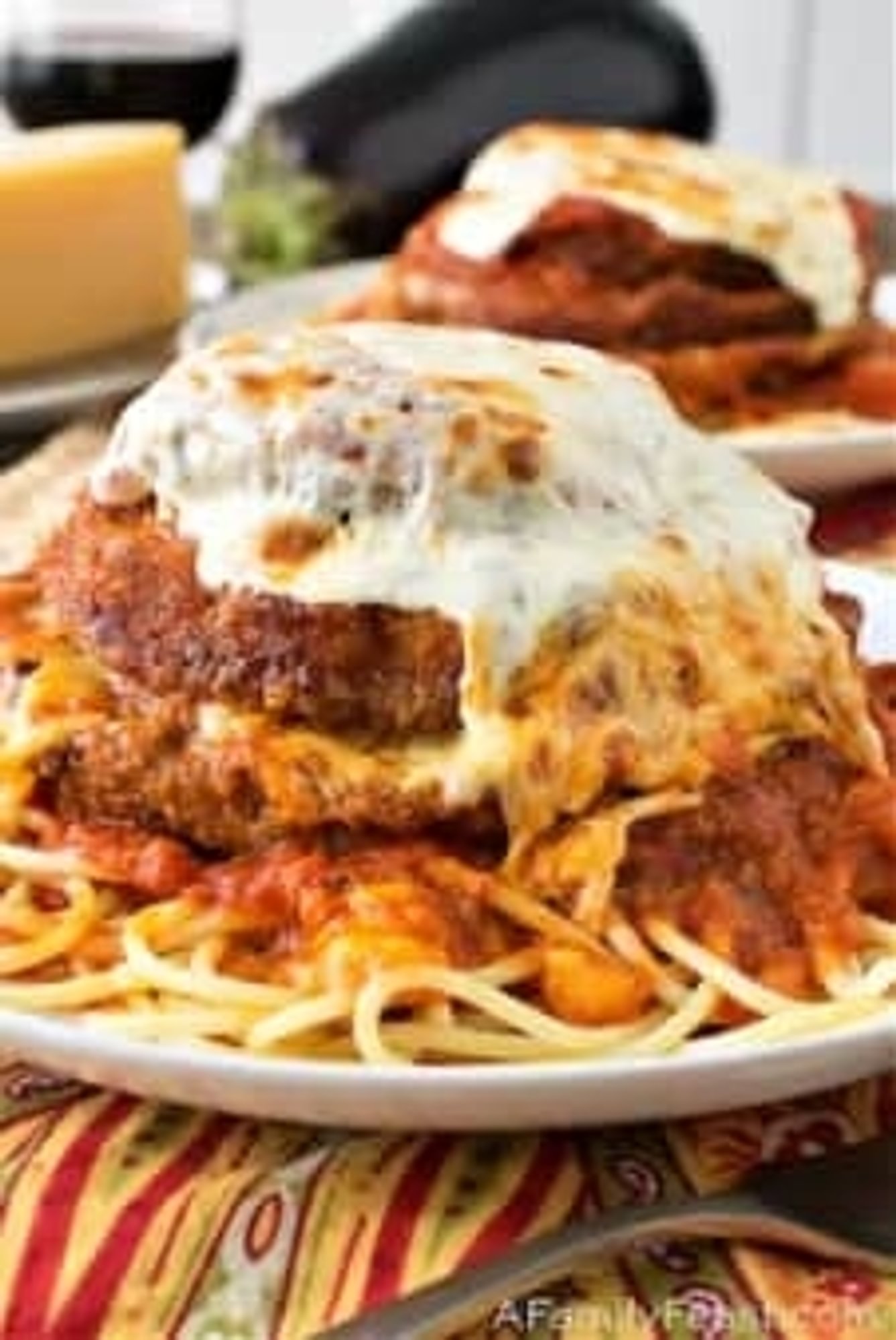 Eggplant Parmigiana Dinner