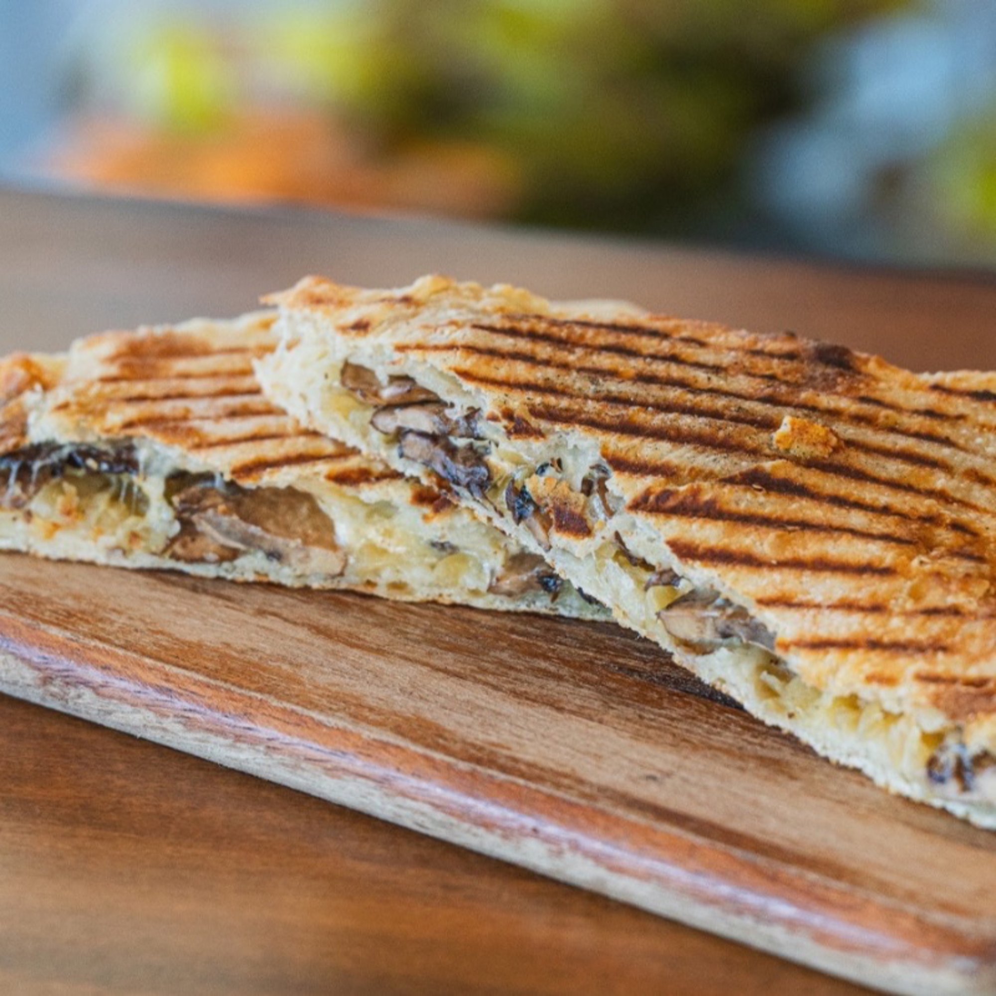 Mushroom Grilled Cheese