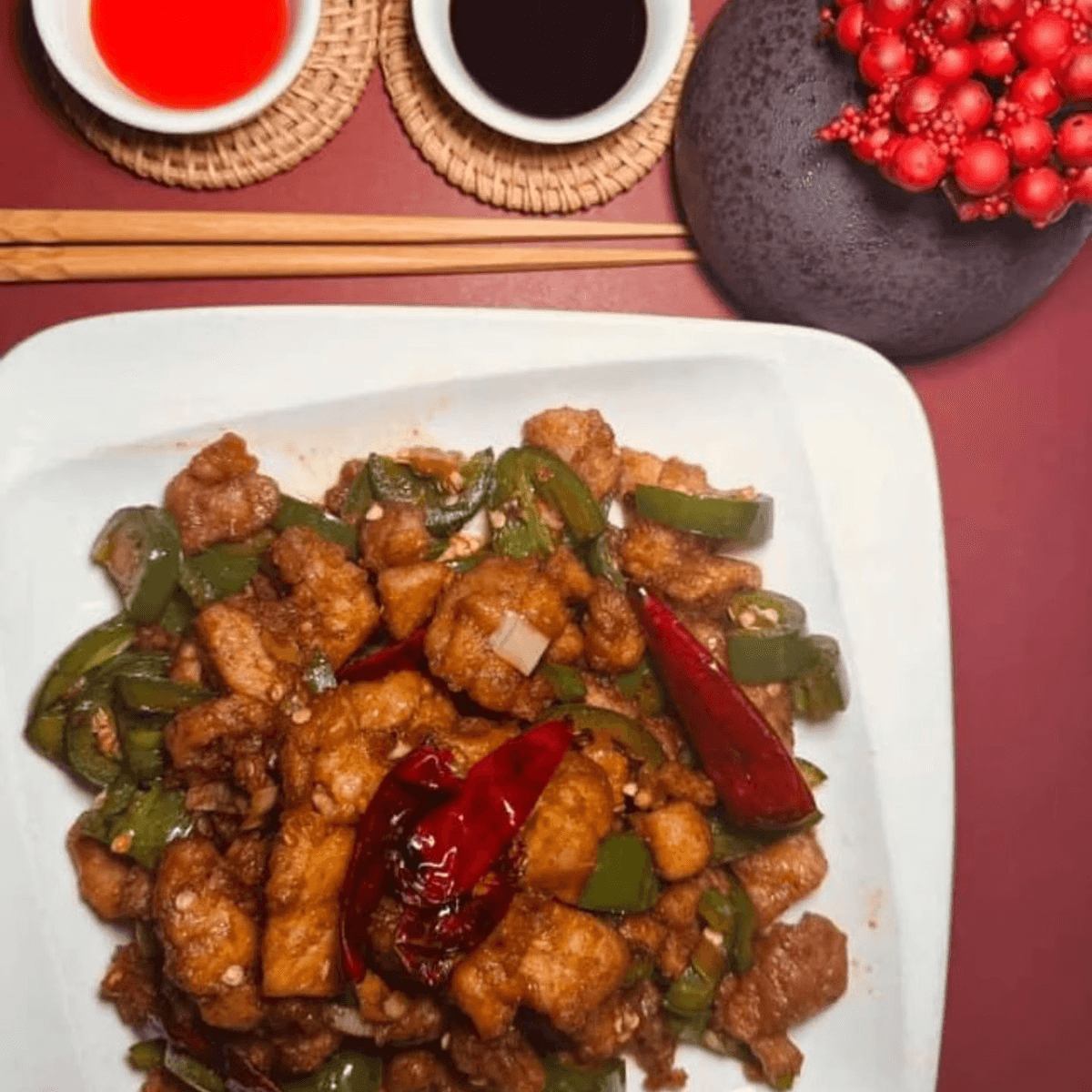Chicken with Fresh Hot Pepper