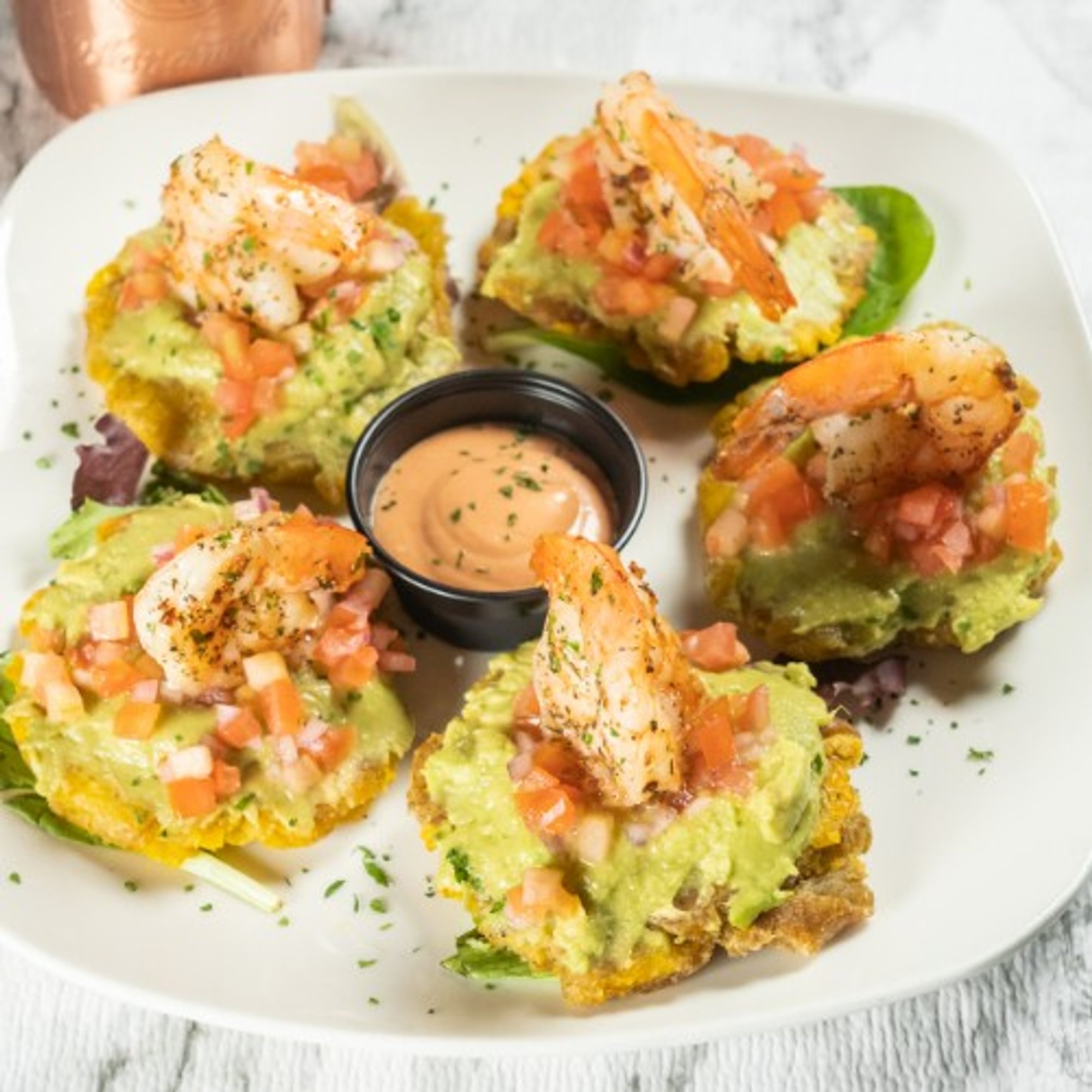 Shrimp Tostones