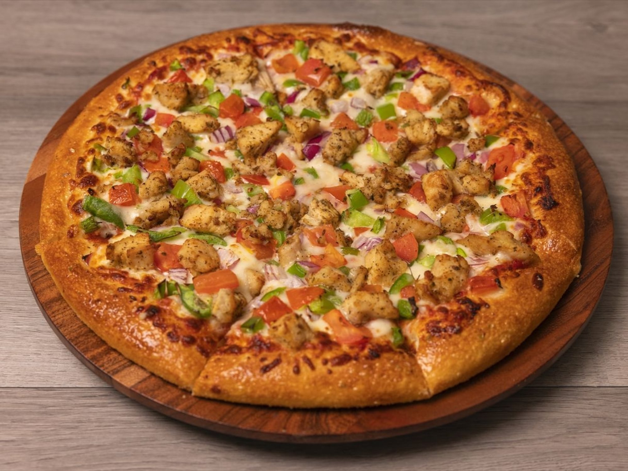 Grilled Chicken Pizza