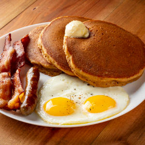 BRUCE’S NATURALLY SWEET PANCAKE BREAKFAST
