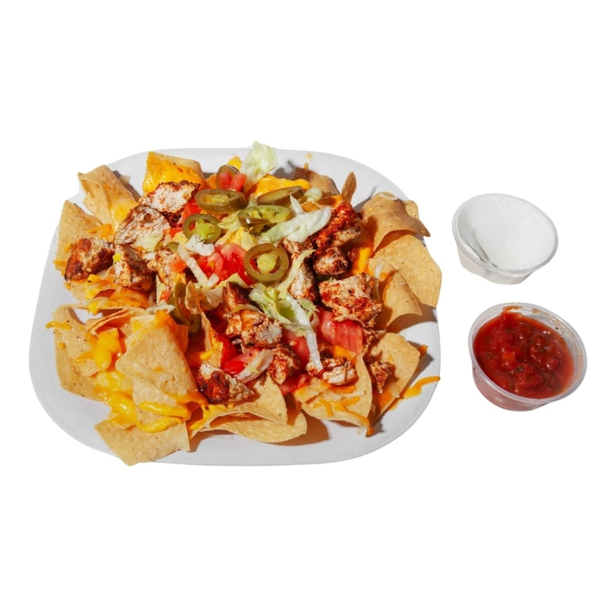 Grilled Chicken Nachos