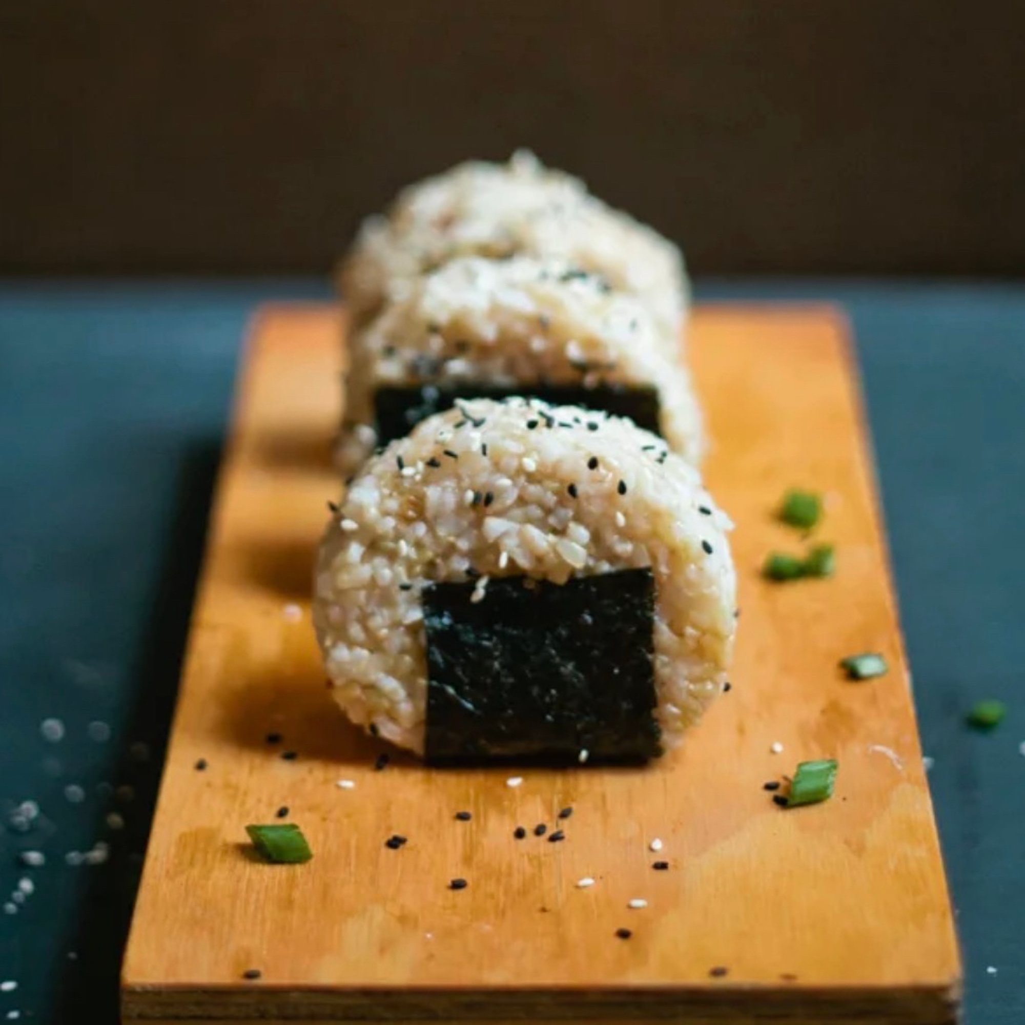 Kimchi Onigiri (vegan)