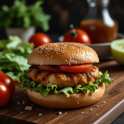 Grilled Chicken Burger