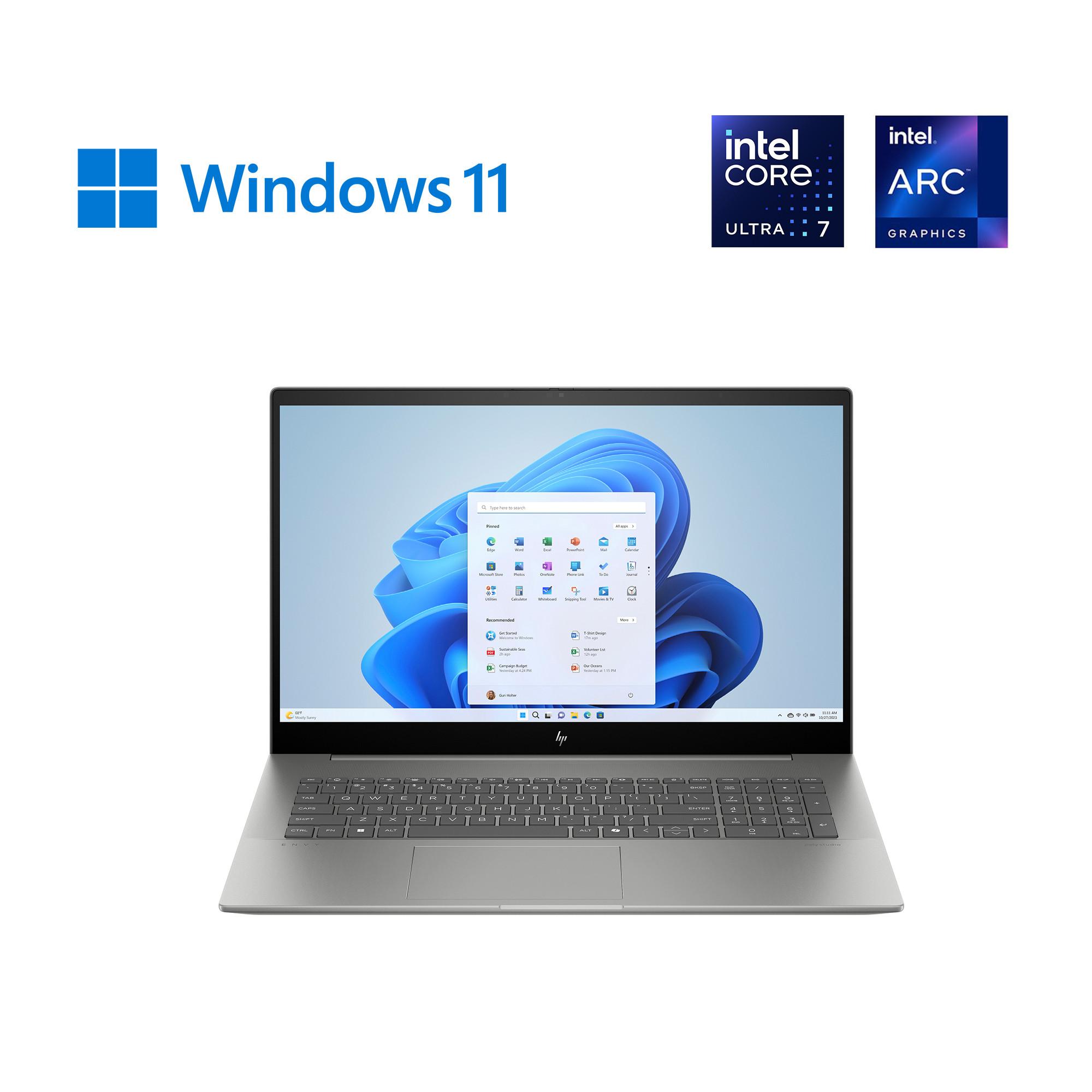 HP 17" Envy  Laptop with Total Defense