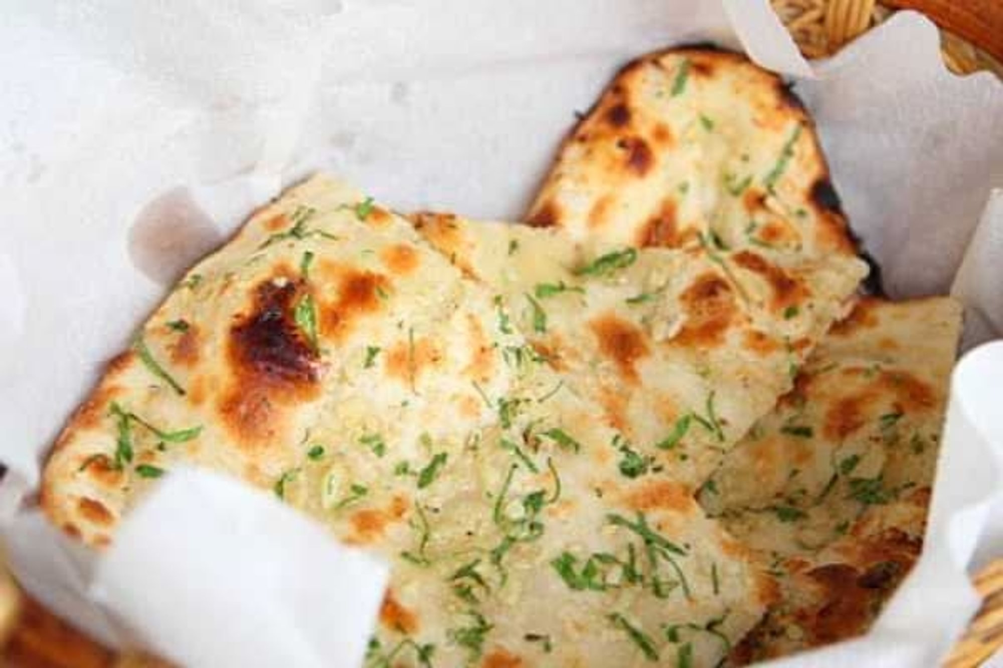 Butter Chicken with Garlic Naan