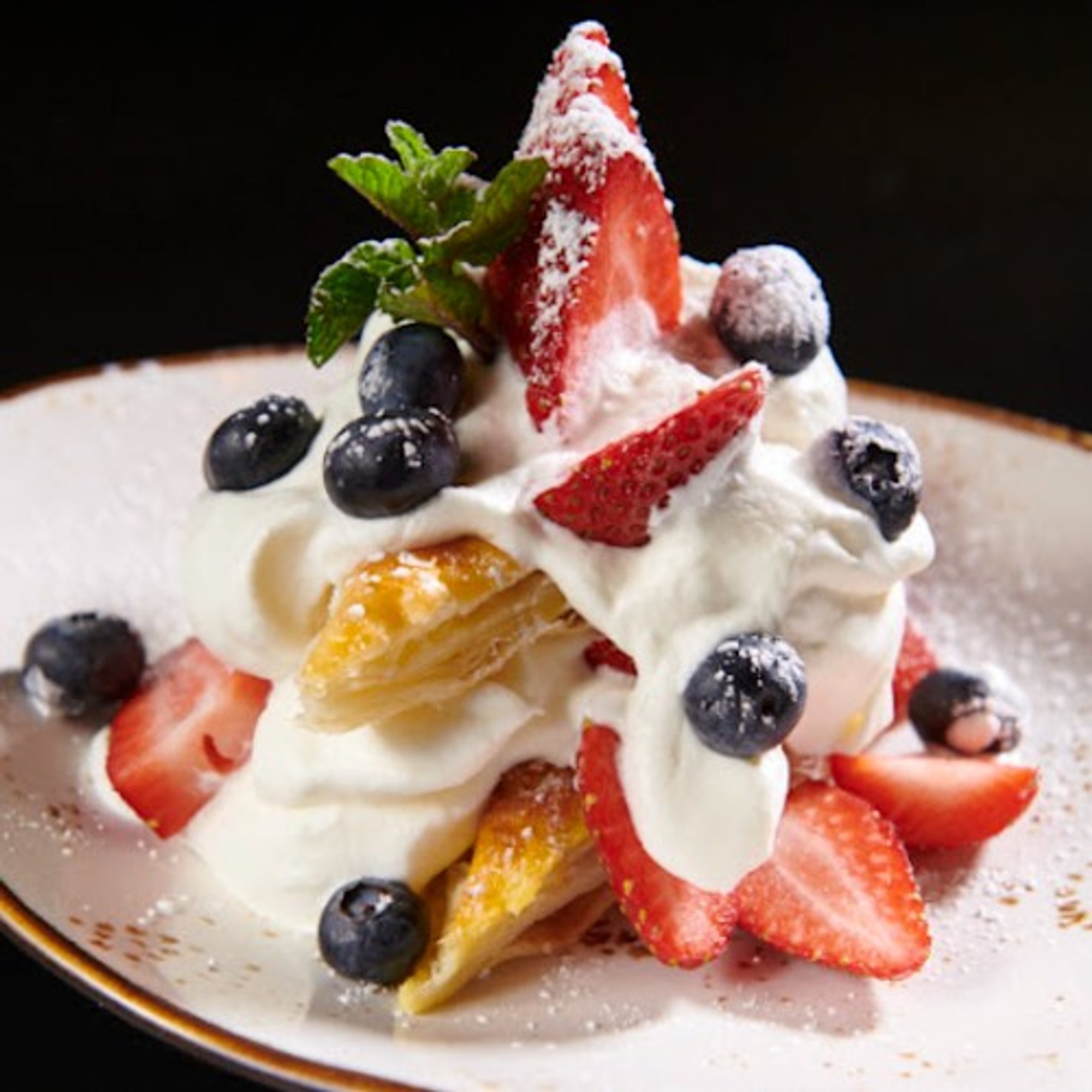 Fresh Berry Napoleon
