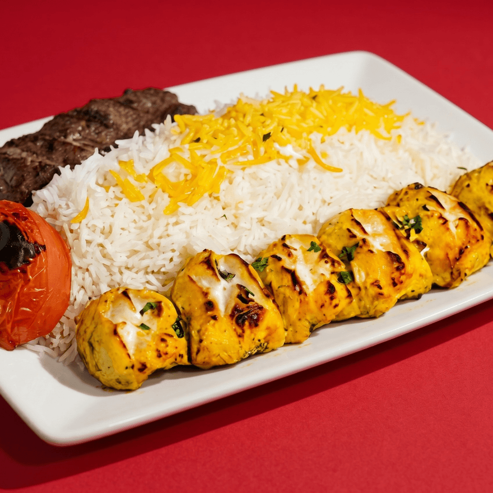 Combo 1 - Chicken + Kubideh