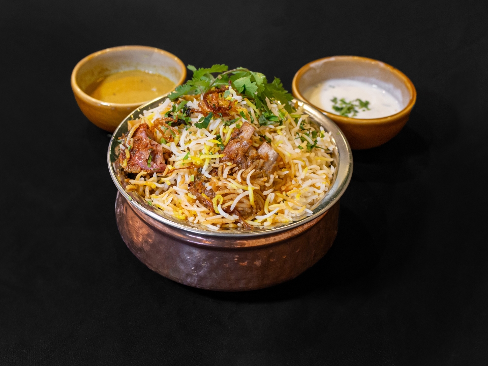 Hyderabad Mutton Dum Biryani