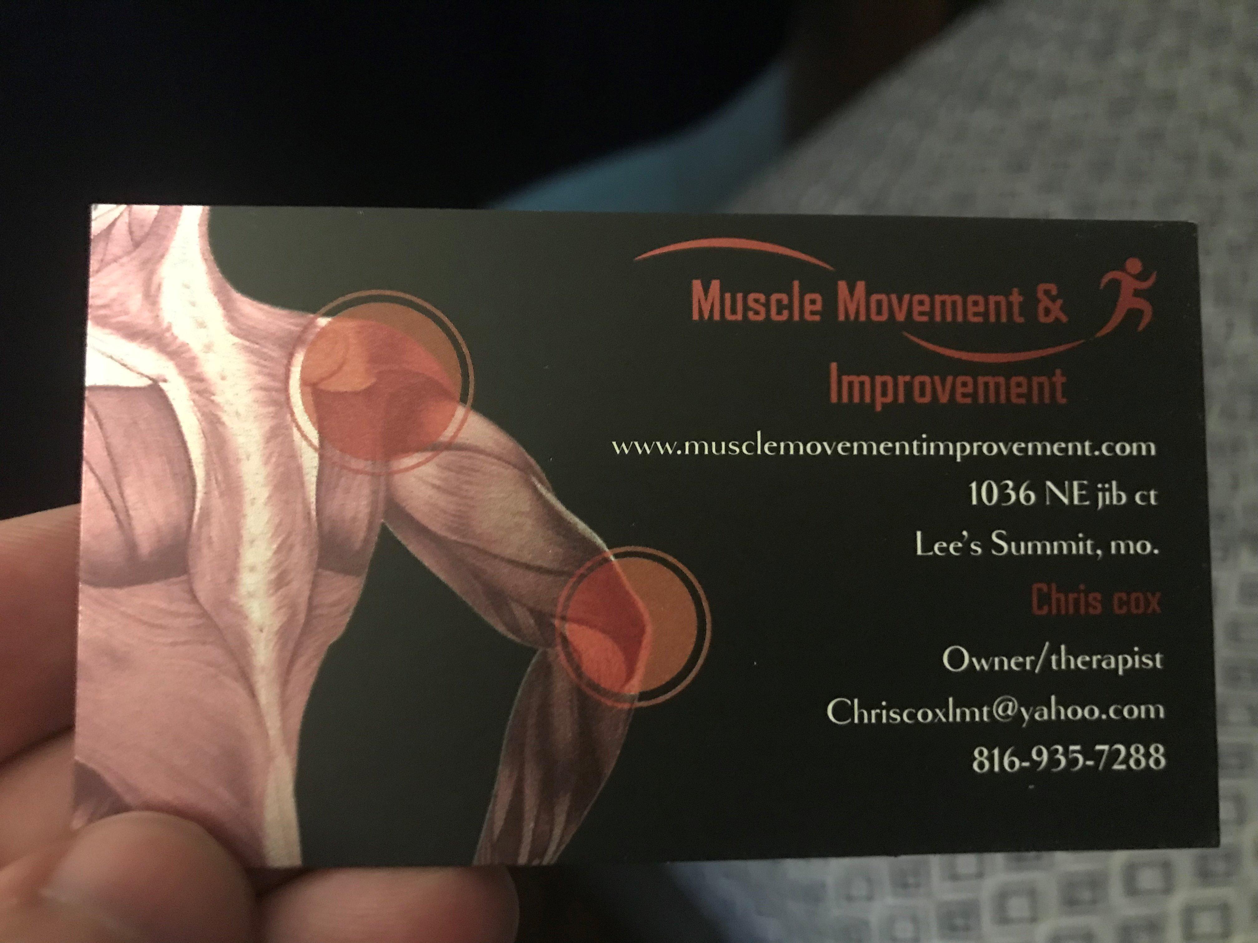 Muscle Movement & Improvement Photo