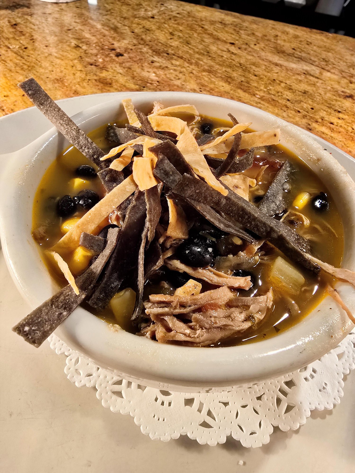 Chicken Tortilla Soup GF