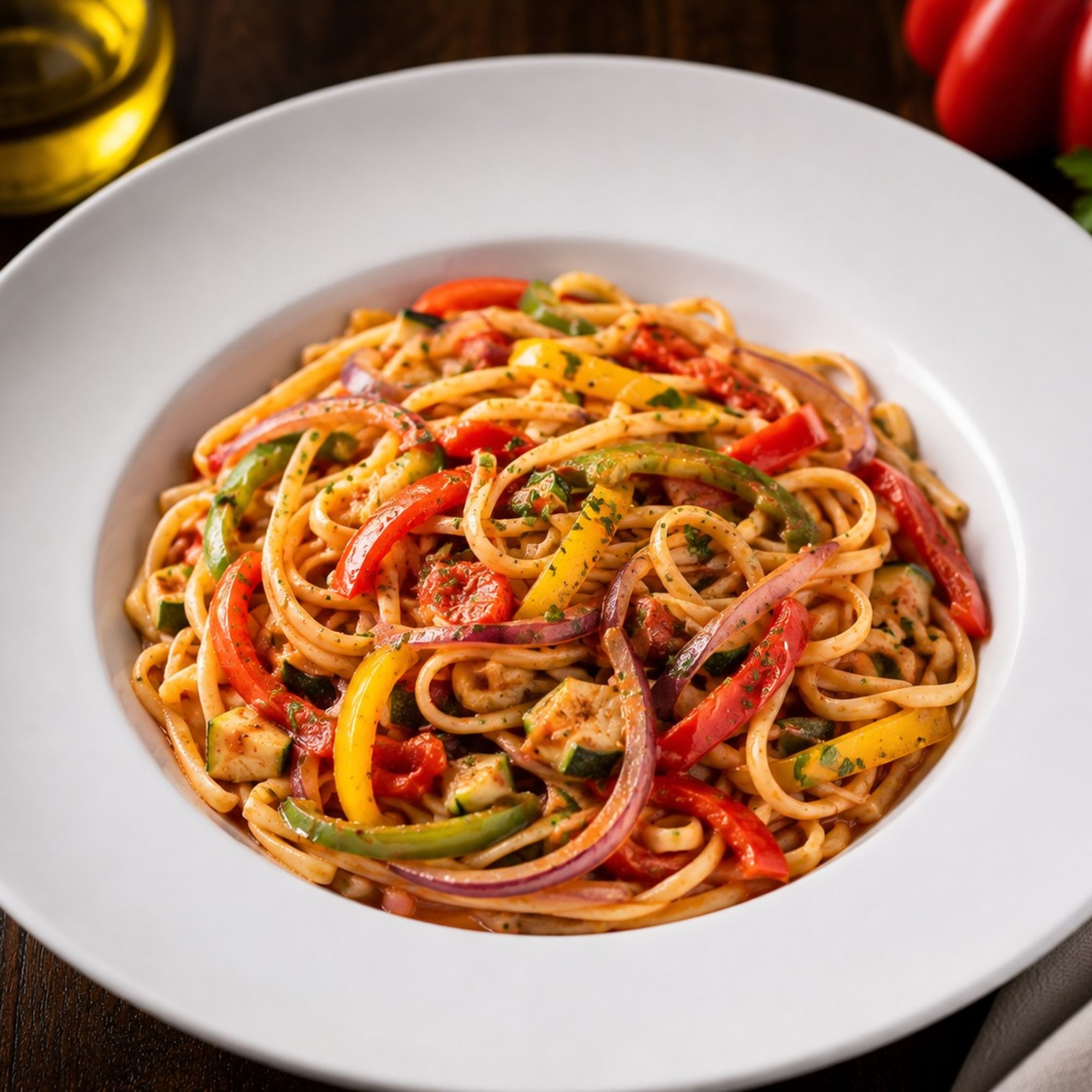 Linguine Primavera (Veg)