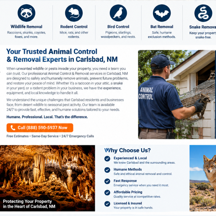 Animal Control & Removal Carlsbad