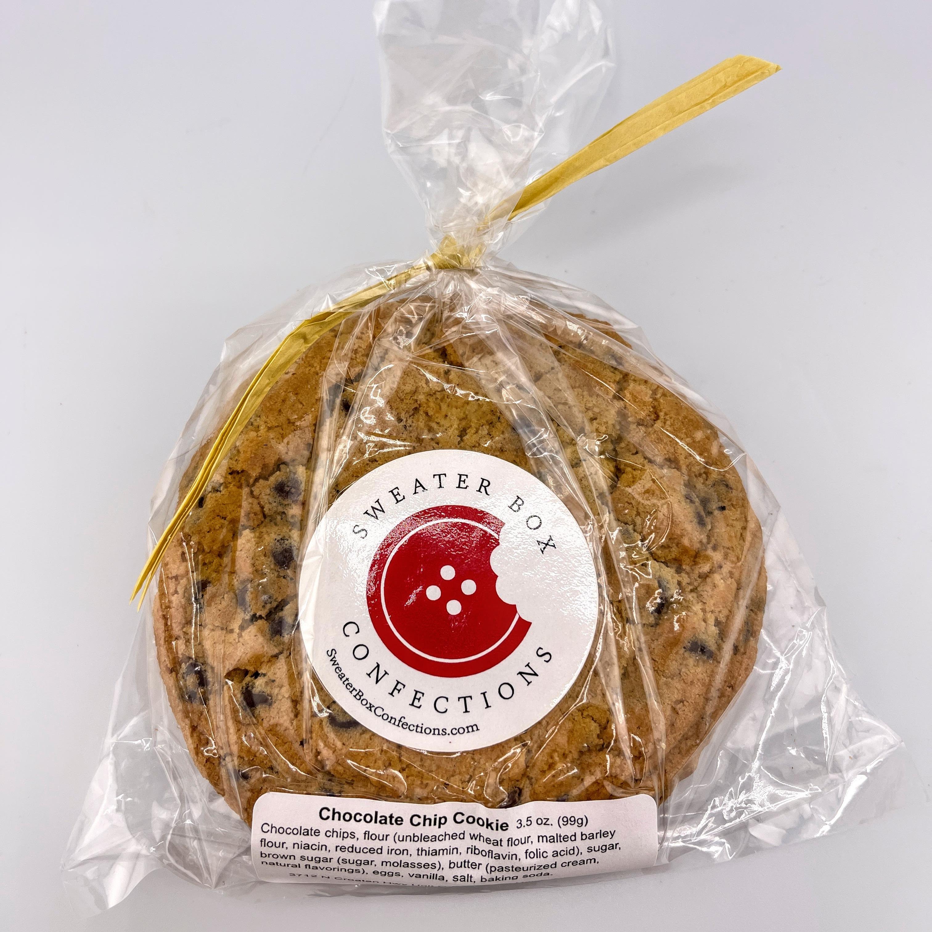 Chocolate Chip Cookie by Sweater Box