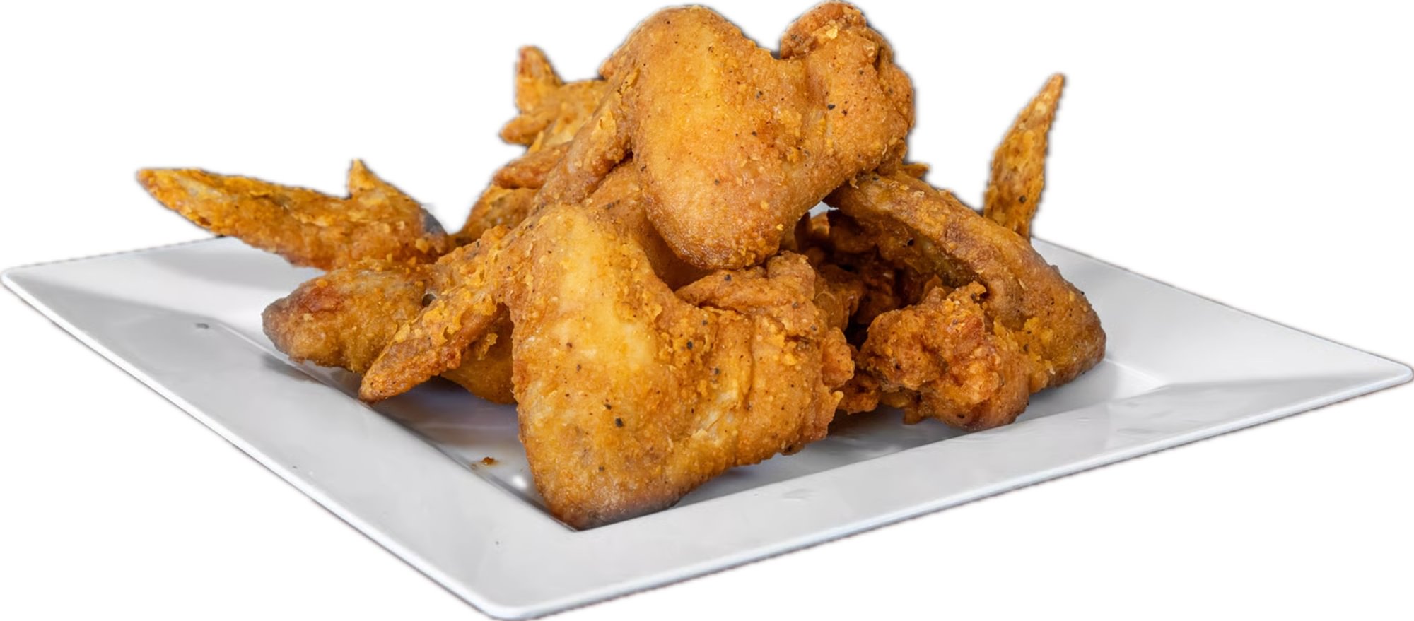 5 Pcs Whole Wings With Fries & Pop